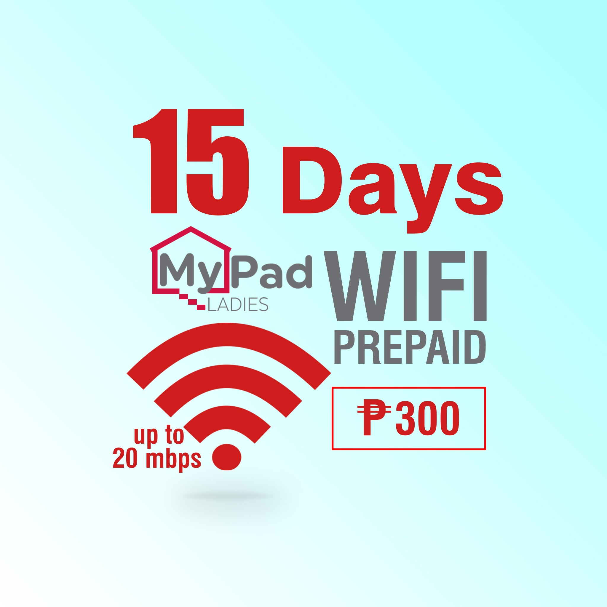 15 days UNLI WIFI