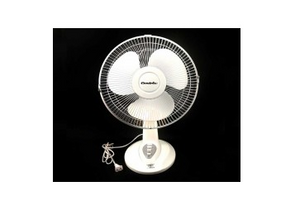 White black Centric Electric Fan